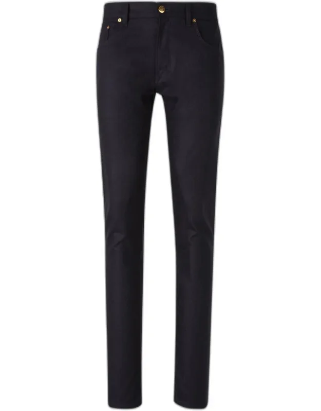 Wool Flannel Jeans