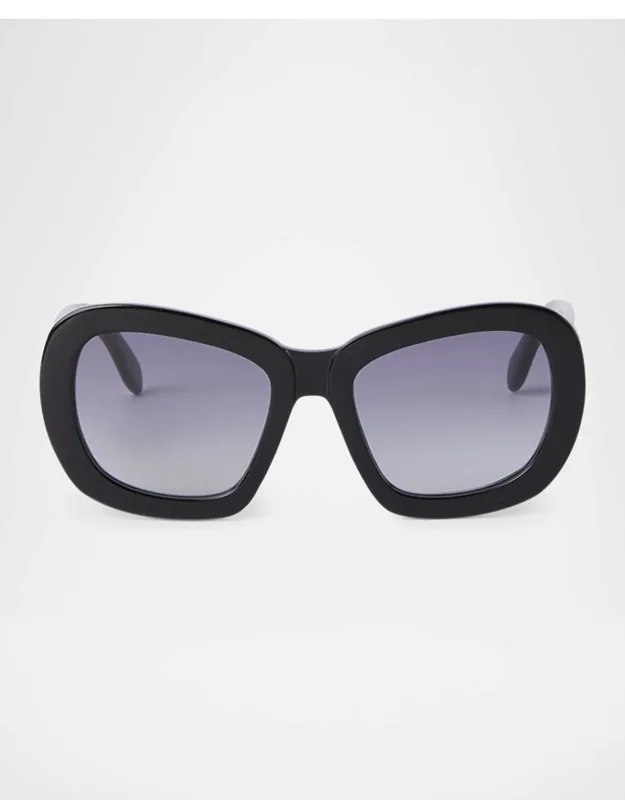 Moon Round Acetate Sunglass