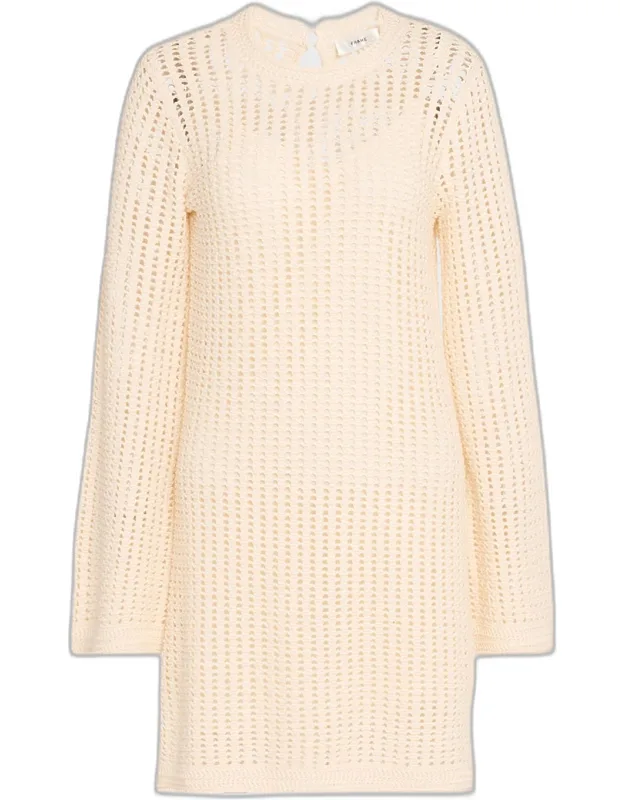 The Crochet Bell Sweater Dress