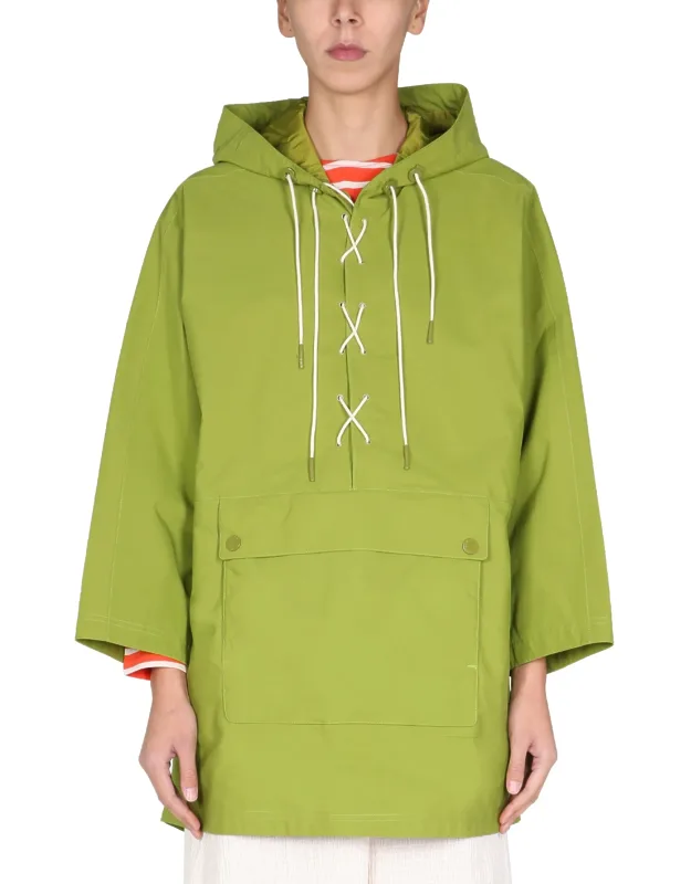 "tonal Pip Parka With Adjustable Hood"