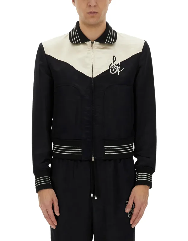 Amiri Jacket With Embroidery, Made In Italy