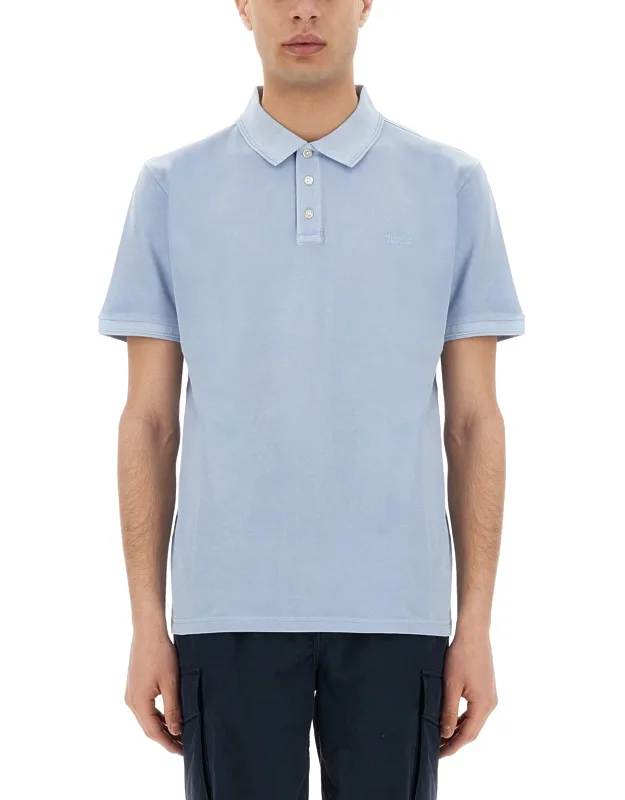 Woolrich Mackinack Polo Shirt 95% Cotton 5% Elastane Made In Turkey_