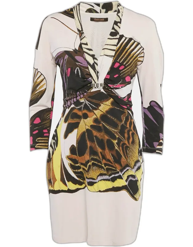 Printed Jersey Sheath Dress