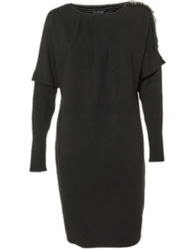 Jersey Panelled Knee-length Dress