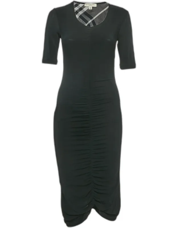 Jersey Ruched Bodycon Dress