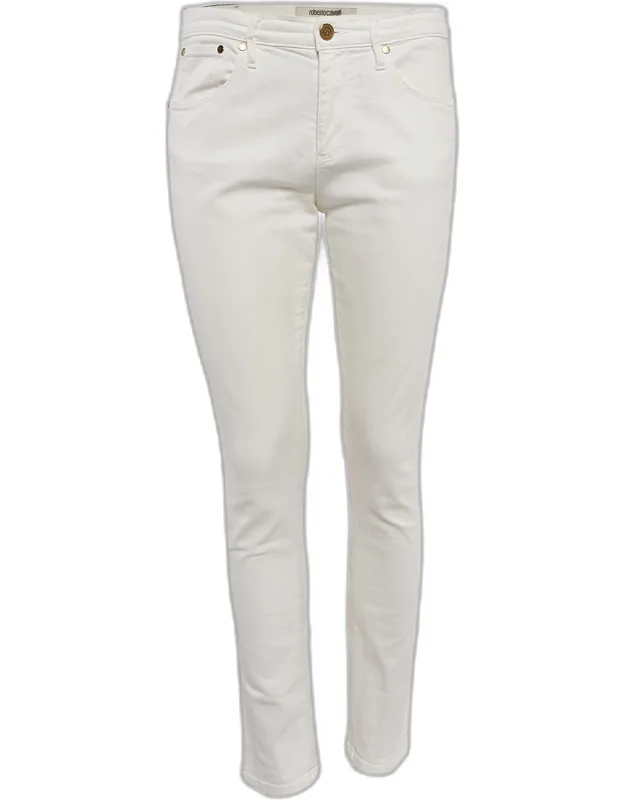 White Denim Skinny Jeans
