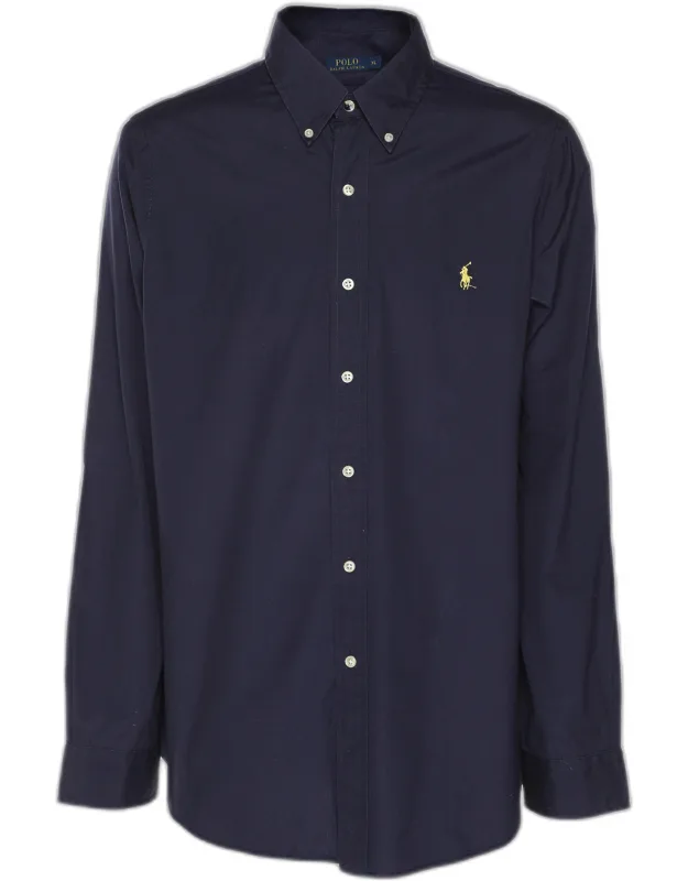 Cotton Button Front Shirt