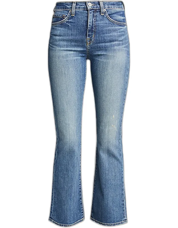 Bootcut Crop Jeans