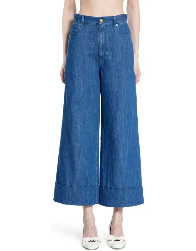 Jeans In Medium Blue Denim
