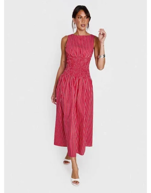 Cotton Poplin Maxi Dress