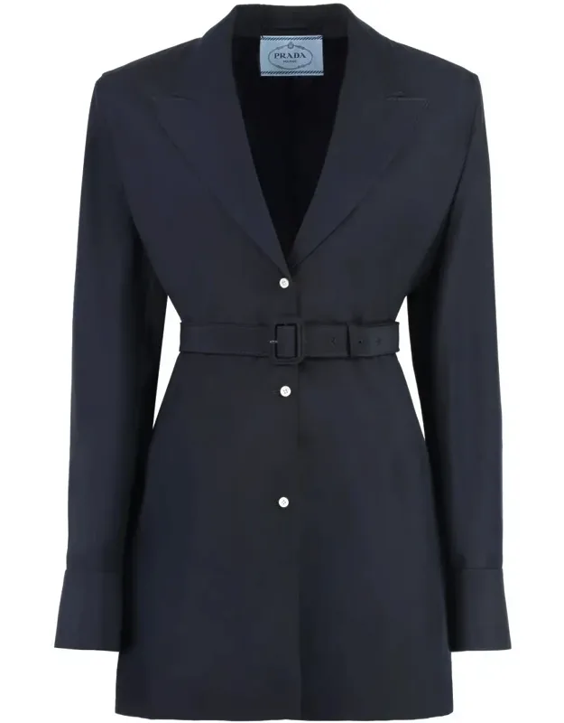 Wool And Mohair Blazer