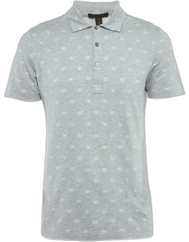 Logo Intarsia Jersey Polo T-shirt