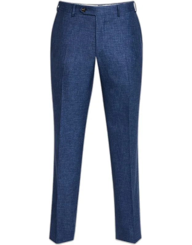 Melange Wool Dress Pants