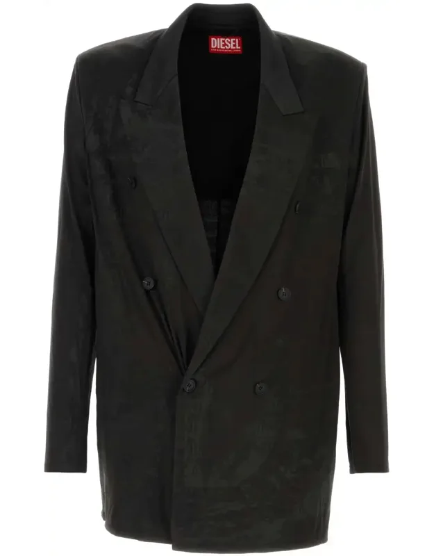 Stretch Acetate Blazer