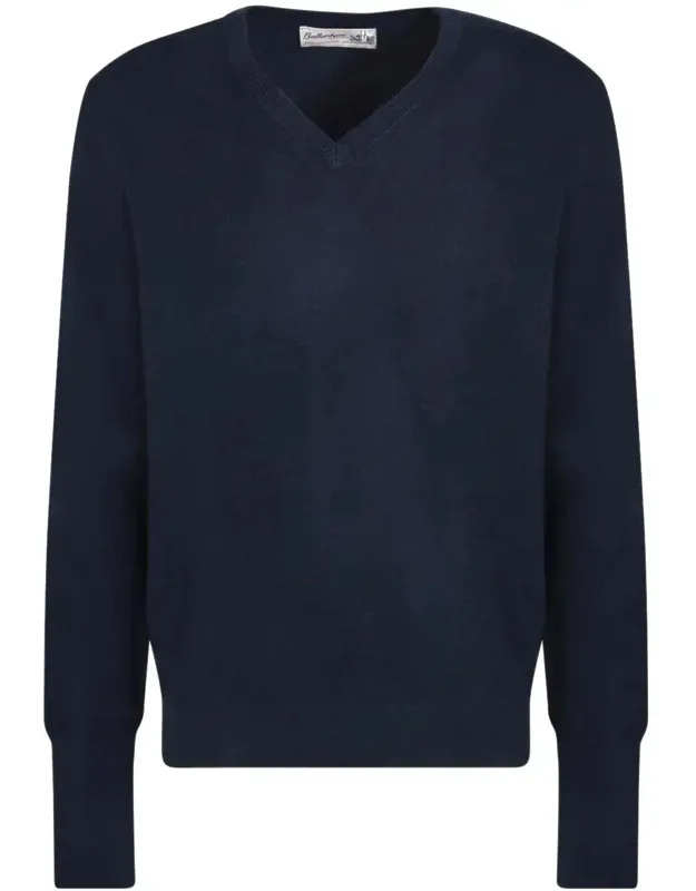 Sweater V-neck Long Sleeves