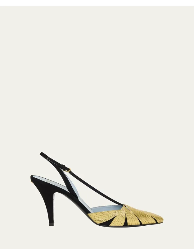 Foliage Slingback Pump