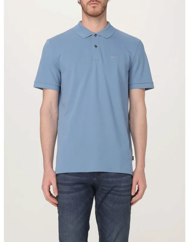 Polo Shirt Color Gnawed Blue