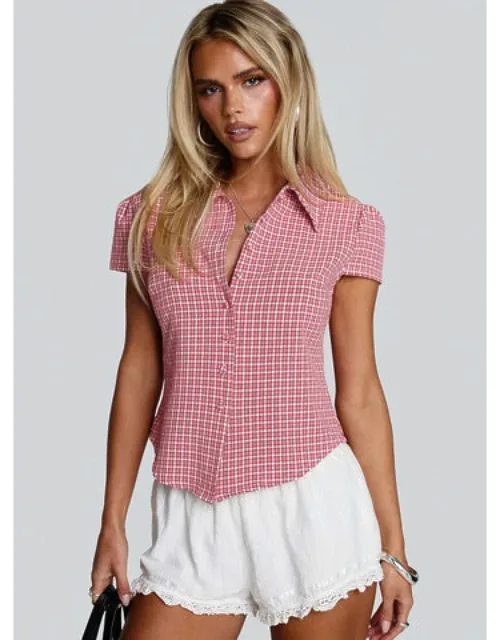 Float Away Button Up Top