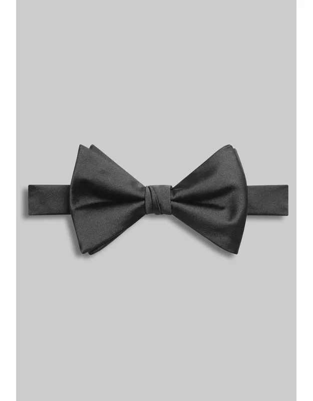 Solid Pre-tied Bow Tie