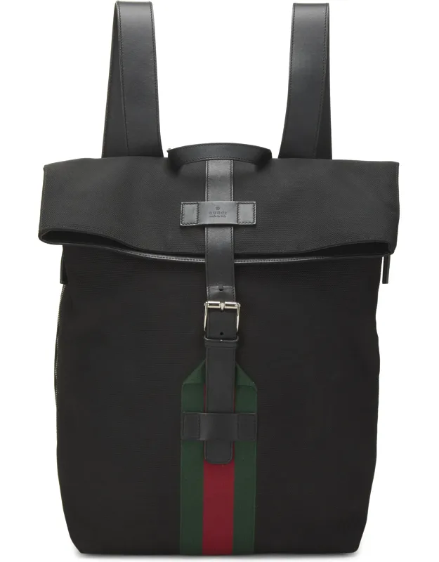 Techno Canvas Web Backpack