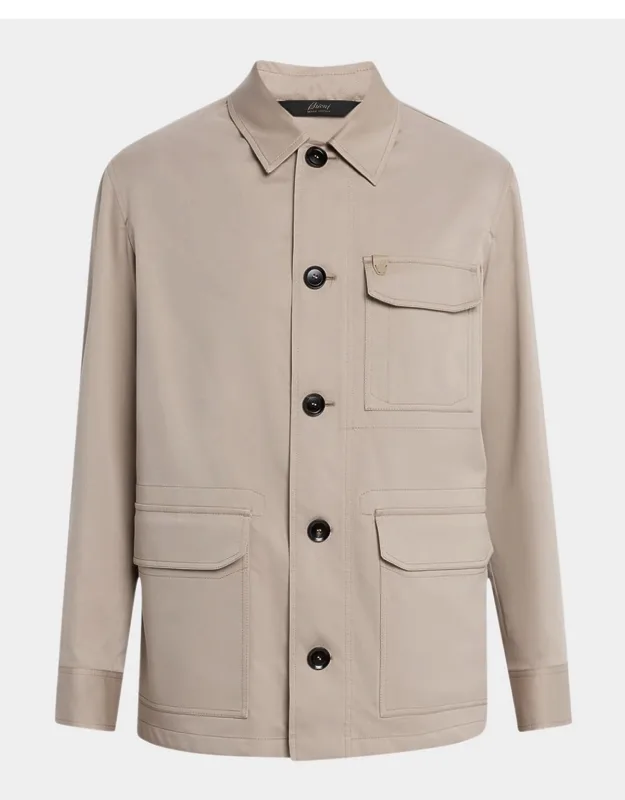 Cotton And Wool Work Jacket