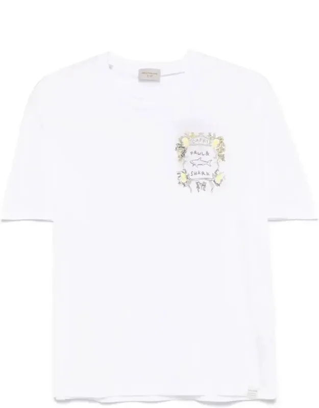 Capri Embroidery X-soft Jersey T-shirt