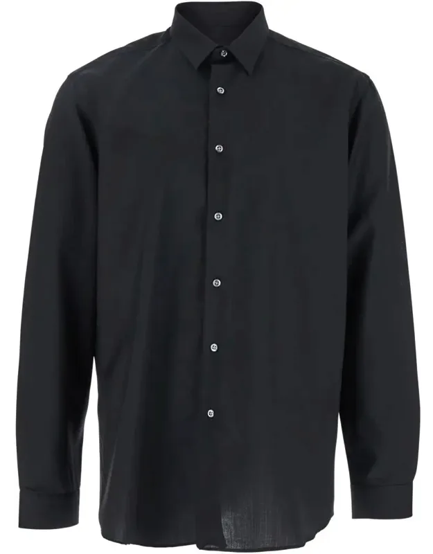 Classic Collar Button Closure Shirt