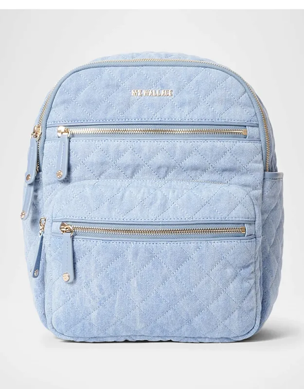 Small Denim Backpack