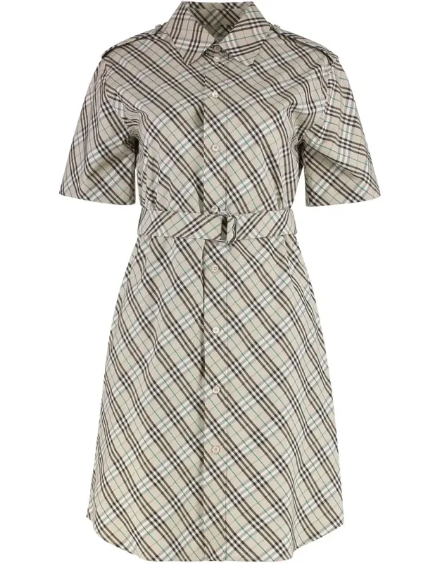 Cotton Shirtdress