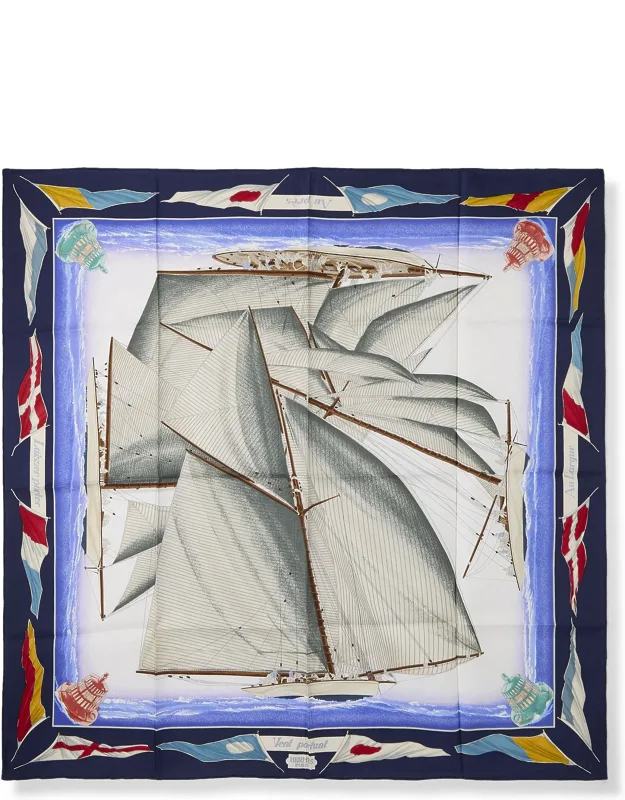 Vent Portant Ii Silk Scarf