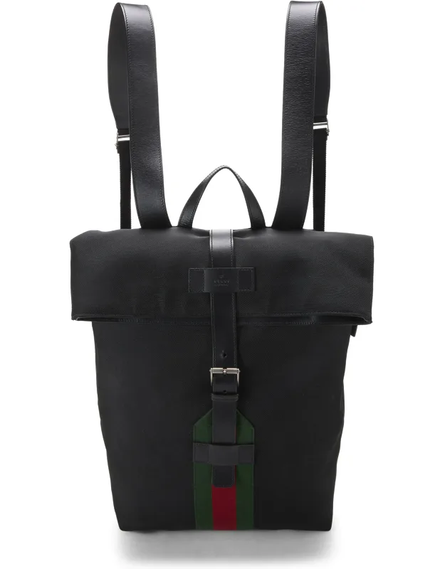 Techno Canvas Web Backpack