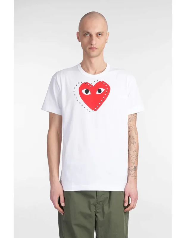 T-shirt With Round Neck And Short Sleeves