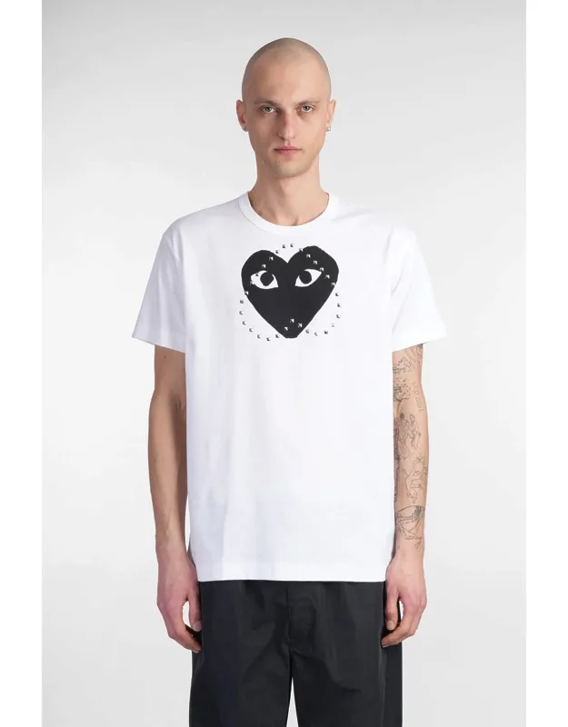 T-shirt With Round Neck And Short Sleeves