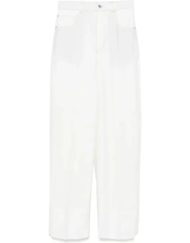Denim Wide Leg Trousers