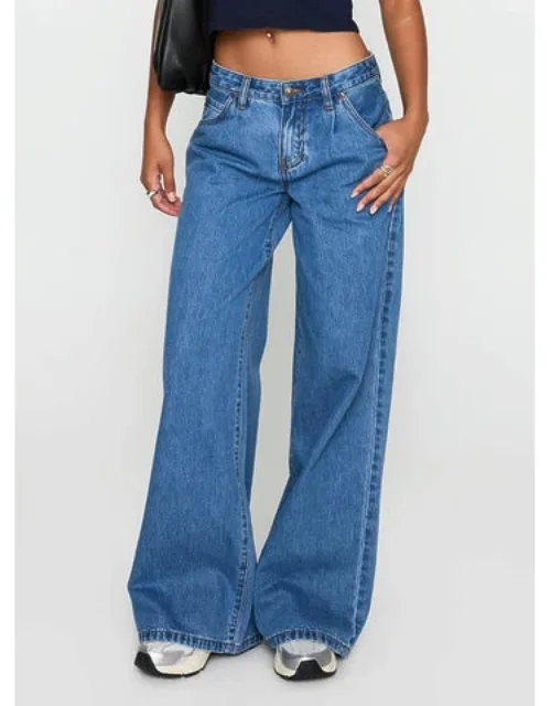 Pleat Jeans