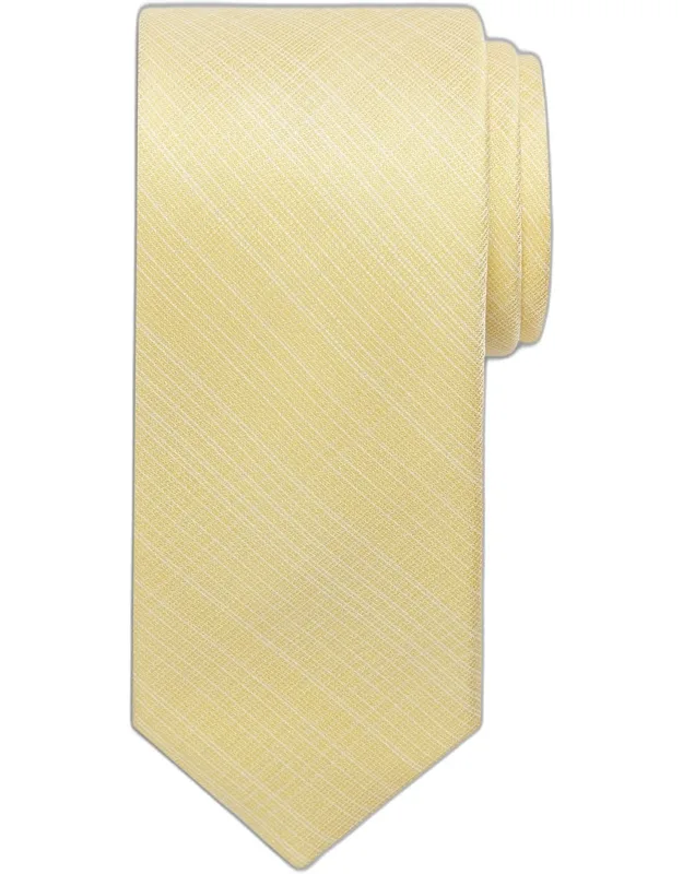 Faux Linen Tie