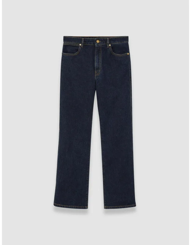 Denim Stretch Duke Trousers - Regular, Mid-rise, Slim Fit, Crafted From Premium Denim, Sustainable Italian Denim Mill, Comfort, Movement