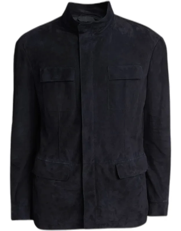 Suede Field Jacket