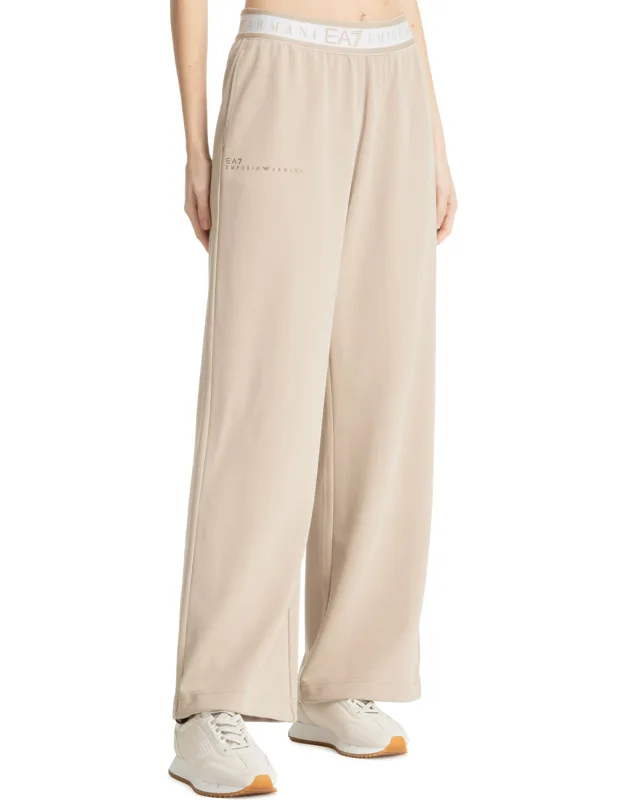 Sweatpants With Elasticised Waist And Logo
