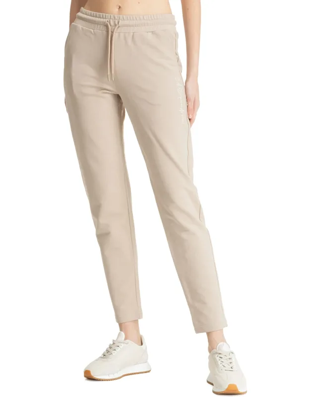 Sweatpants With Drawstring Closure And Elasticised Waist
