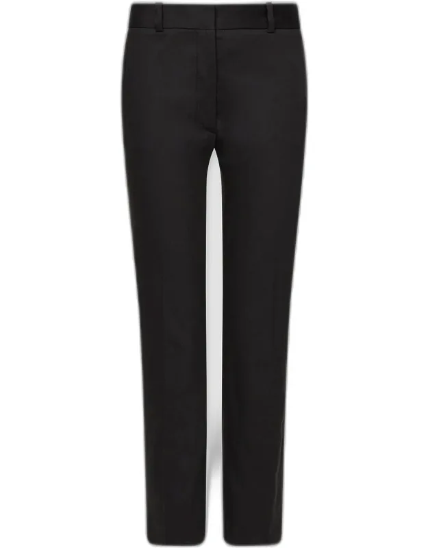 Bing Court Trousers - Mid To Low Rise Slim Leg