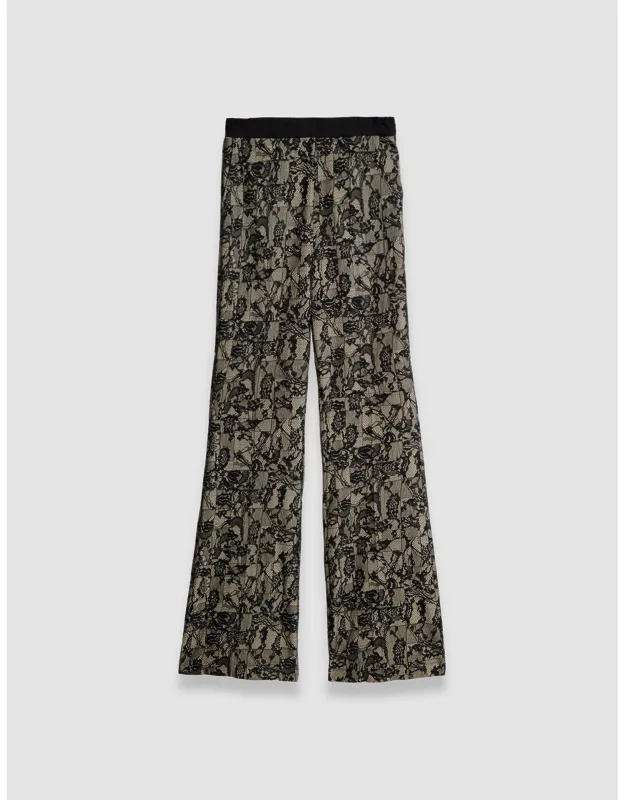 Patchwork Lace Trousers