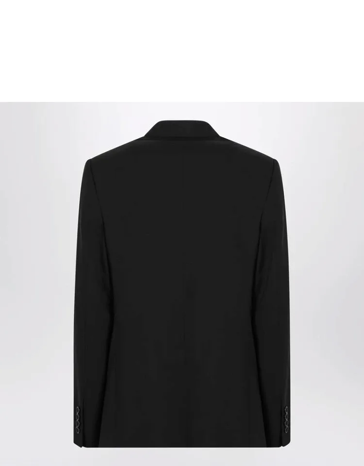 Single-breasted Suit With Front Button Fastening And Straight Leg Trousers