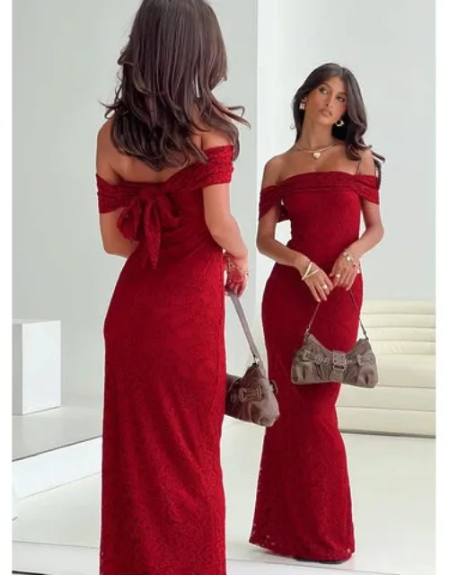 Allured Strapless Maxi Dress