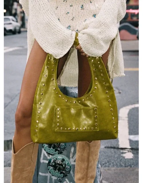 Studded Shoulder Bag