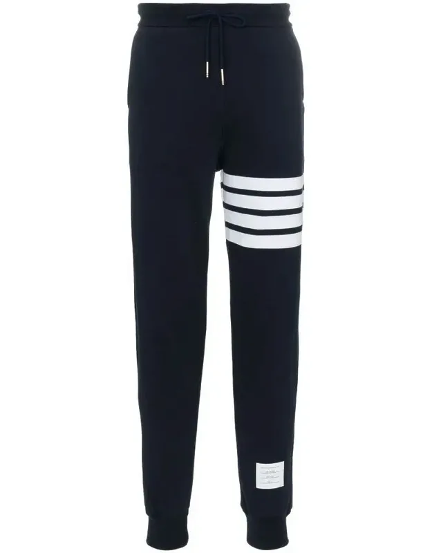 Pants With Drawstring Fastening And Slim Cut