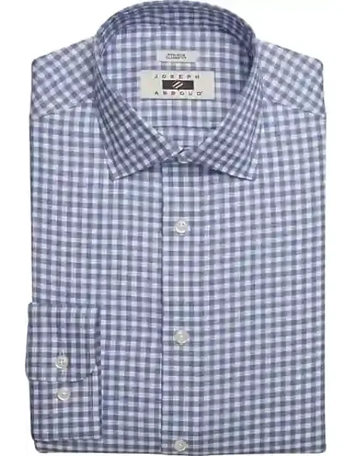 Classic Fit Gingham Spread Collar Dress Shirt