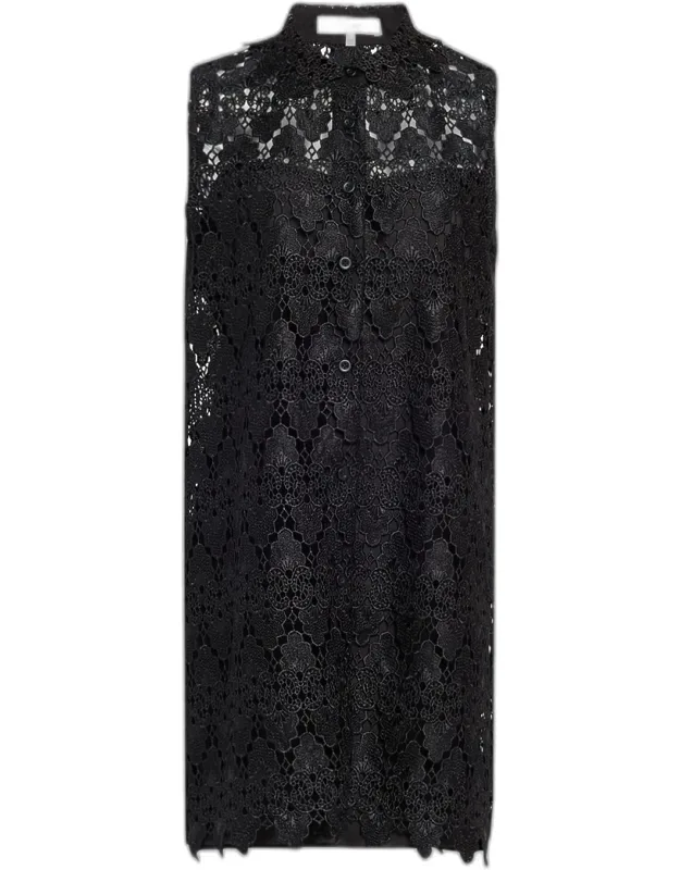 The Deco Lace Mini Dress