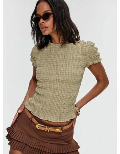 Romelle Shirred Top