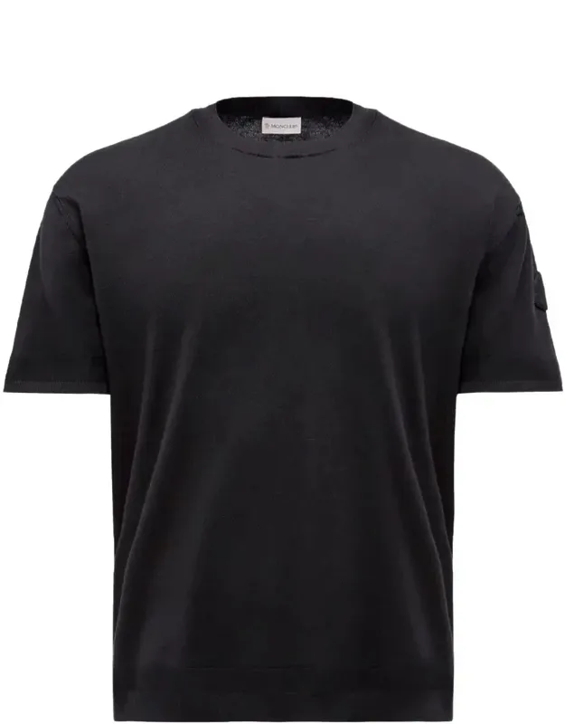Silk & Cotton Knit T-shirt